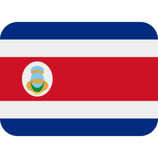 Bandera Emoji de Costa Rica