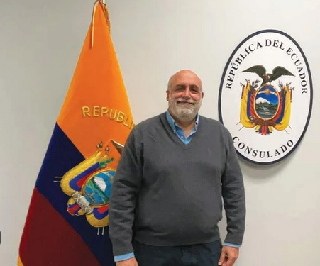 Consul de ecuador en Atlanta Juan Antonio Veintimilla Aulestia