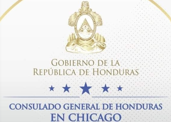 Consulado de Honduras en Chicago.